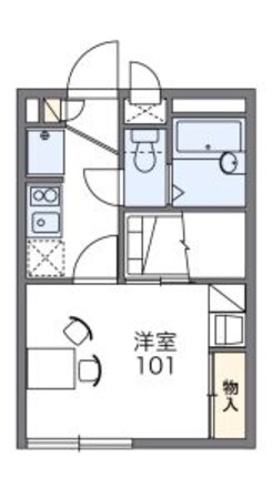 レオパレスｗｉｌｌの物件間取画像